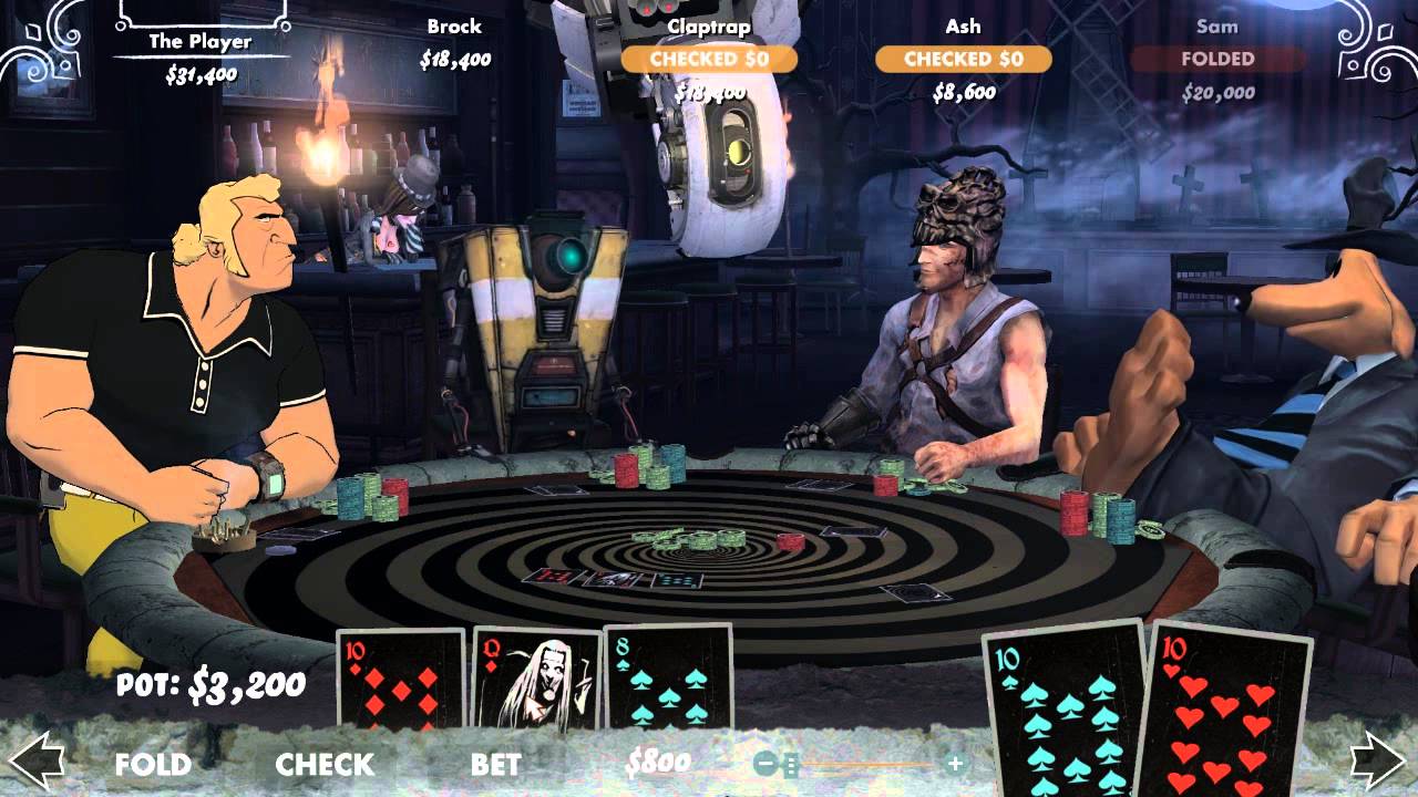 How Evil Dead, Venture Bros. and Borderlands ended up at the poker table