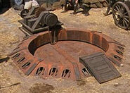 The entrance to The Pit (Army of Darkness)