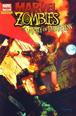 MARVEL ZOMBIES VS. ARMY OF DARKNESS #3 F, 1st Print, Marvel