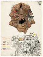 Kandarian Demon concept art by Doug Beswick.