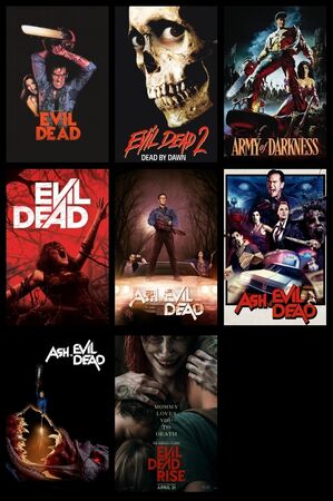 How does Evil Dead Rise connect to the other Evil Dead movies?