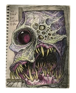 Kandarian Demon concept art by Tom Sullivan.