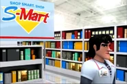 The interior of S-Mart, as seen in Army of Darkness Defense