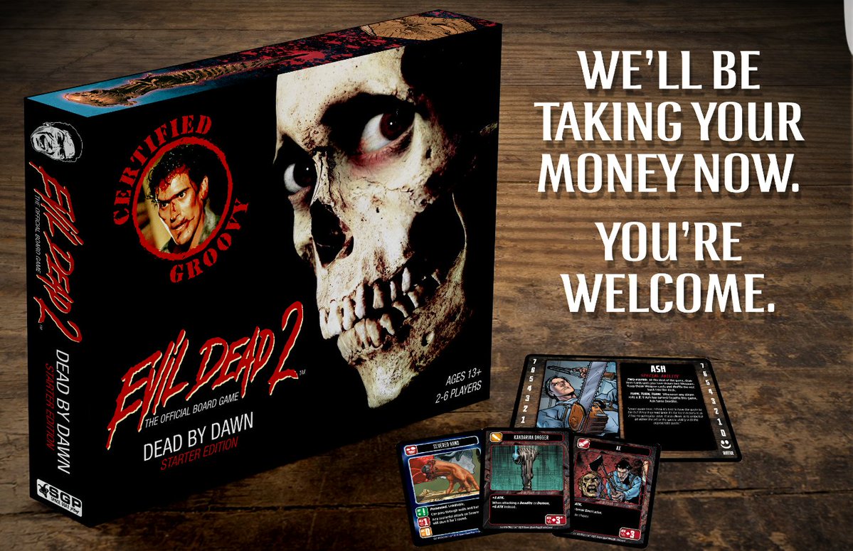 Evil Dead 2: The Board Game Deluxe Edition by Lynnvander — Kickstarter