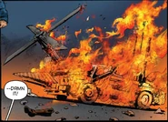 The Deathcoaster goes up in flames (Furious Road #5)