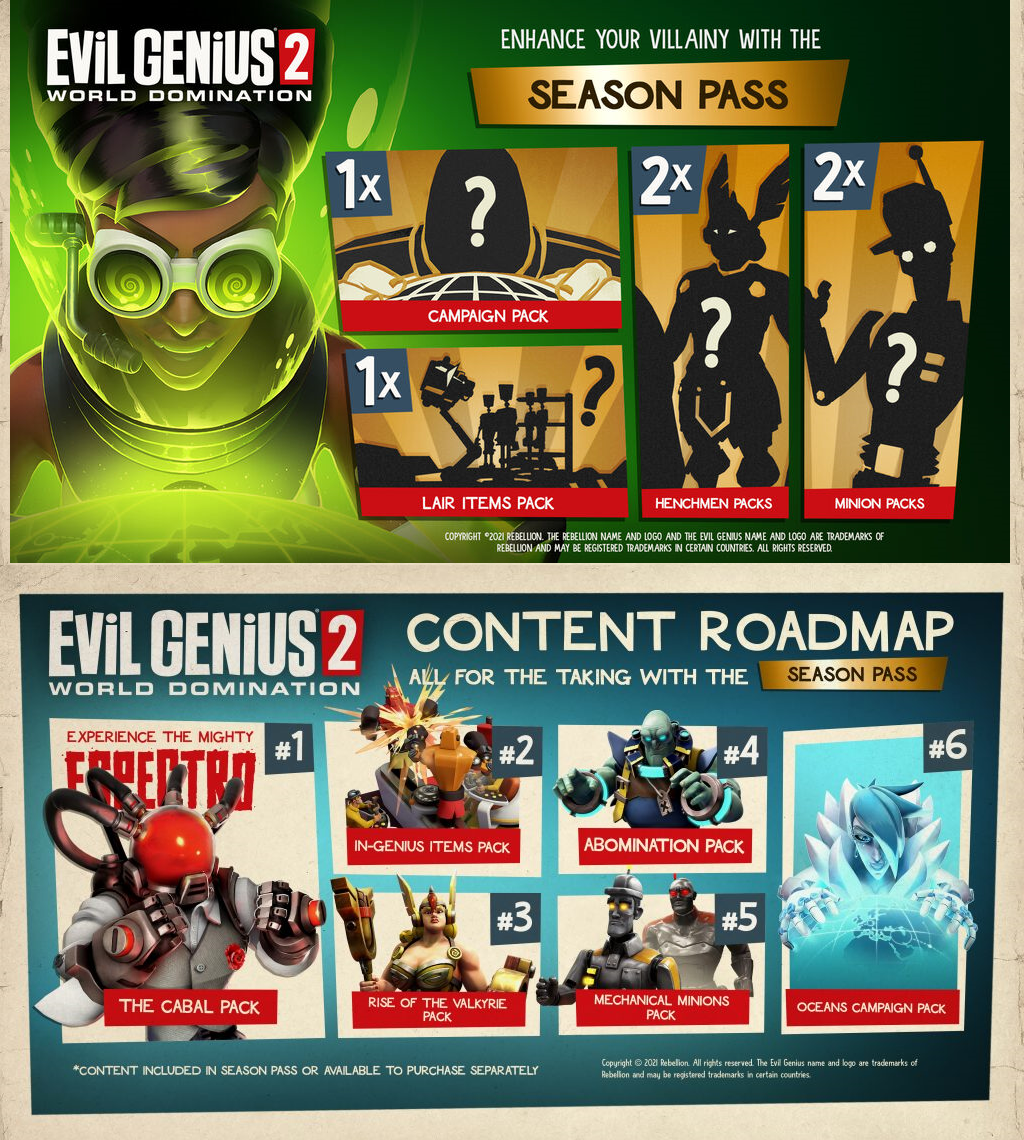 Unleash your inner super-villain with Evil Genius 2: World Domination on  Xbox, Game Pass and PlayStation