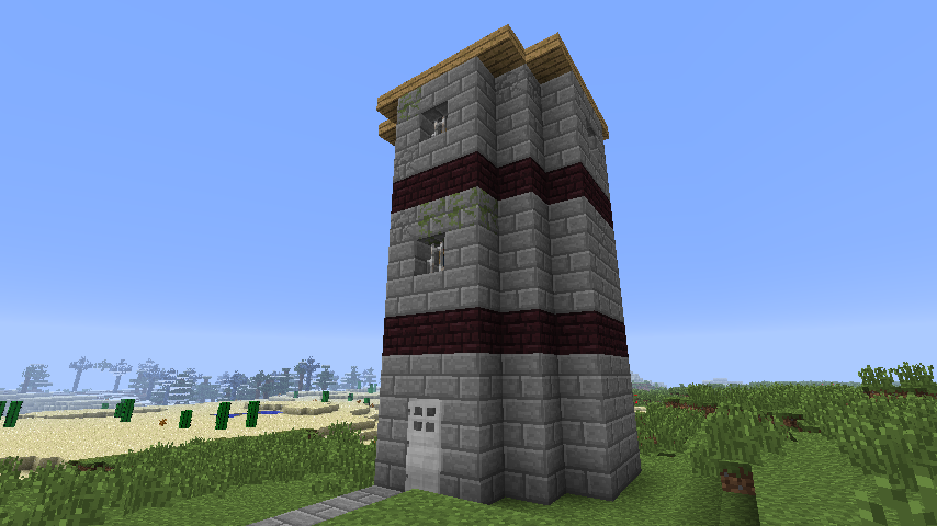 minecraft evil tower