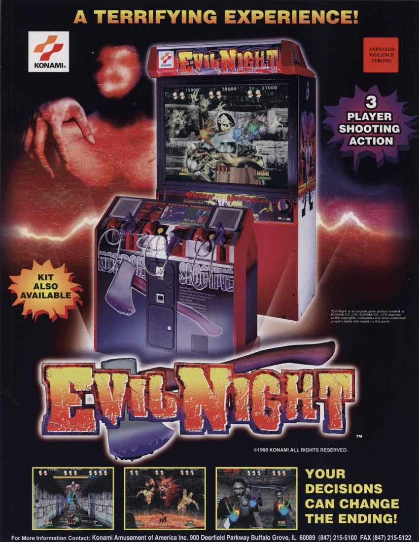 Evil Night Konami M2 Wiki Fandom