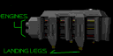 Targeting 1. Engines 2. Landing Legs