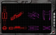 Schematics for the Auroran Cruiser and Polaris Arachnid.