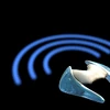 A  sensing the size of nearby objects
