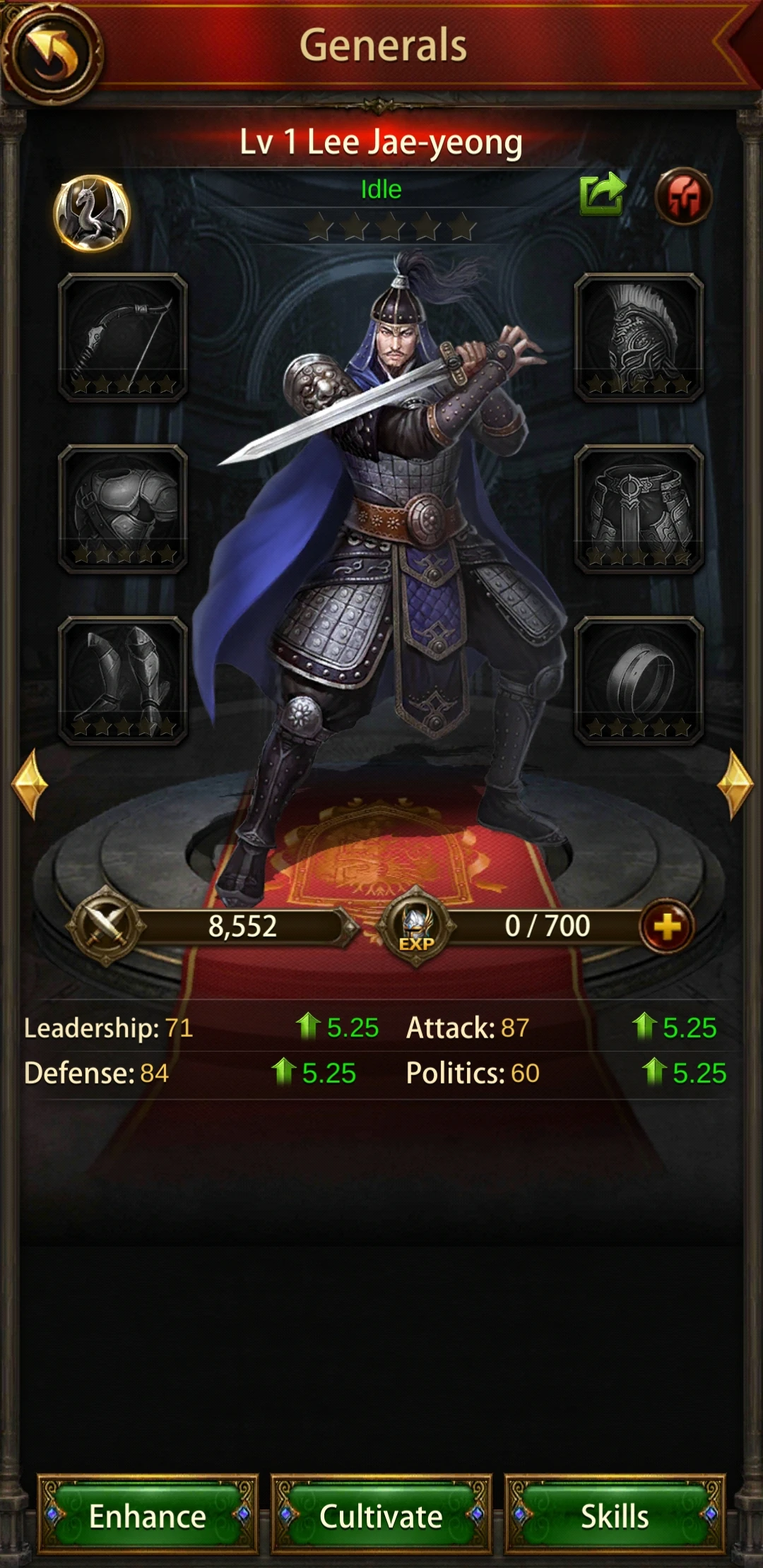 Lee Jaeyeong Evony, The King's Return Wiki Fandom