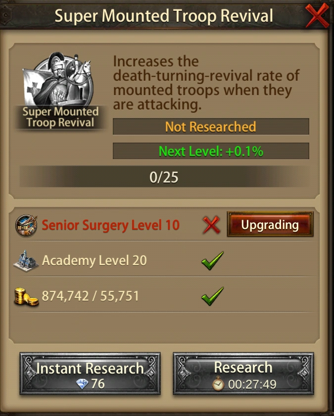 Super Mounted Troop Revival Evony, The King's Return Wiki Fandom