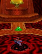 Snott assisting Earthworm Jim