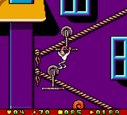 Jim swinging about.