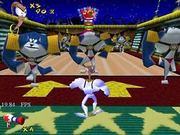 One the promoted levels which was cut from the final game