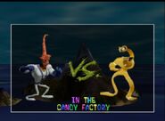 Jim vs. Taffy in Clayfighter 63 1/3