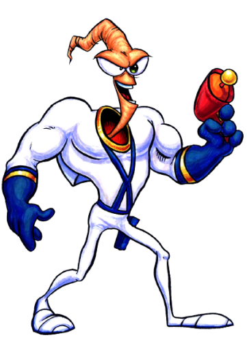 O que aconteceu com EarthWorm Jim?