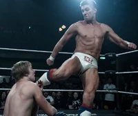 Finnegan delivering the Penalty Kick.