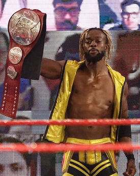 Bronson Daniels as Interwire Champion in May 2021