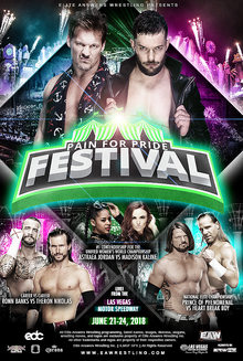 The alternate Pain for Pride XI poster