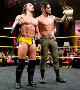 Kyle O'Brien and William Alexander (NGW Tag Team Champions)