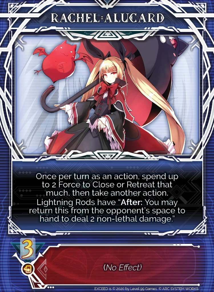 Rachel Alucard | Exceed Fighting System Wiki | Fandom