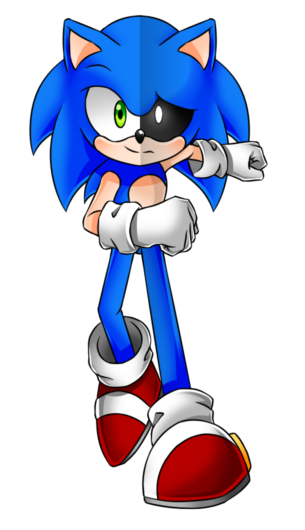 how did sonic turn into sonic exe