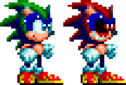 The_Gewain on Game Jolt: Super Sonic.exe inspired by the Jaiz Koys fangame  Sonic.exe Nightma