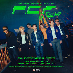 PSYCHIC FEVER PCF in THAILAND ポストカード PSYCHIC FEVER LIVE 2023 