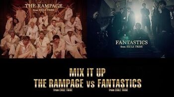 THE RAMPAGE from EXILE TRIBE vs FANTASTICS from EXILE TRIBE - MIX IT UP