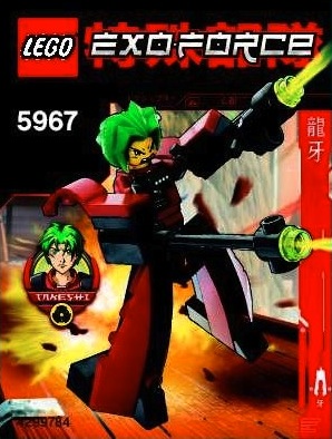 Lego exo force takeshi sale