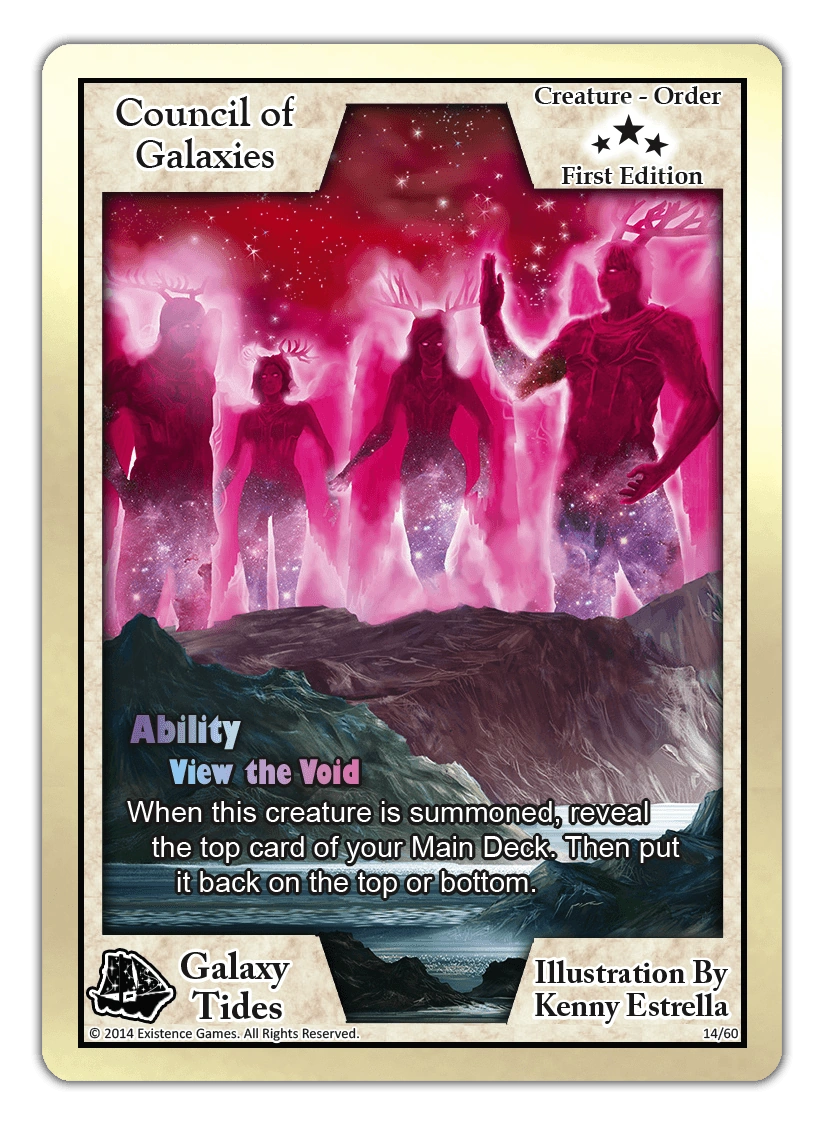 Council of Galaxies Exodus Trading Card Game Wiki Fandom