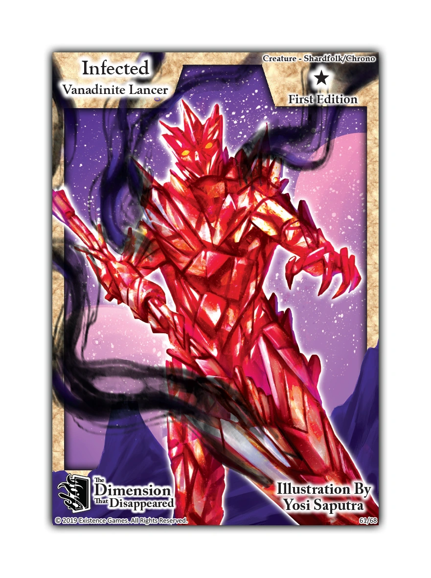 Infected Vanadinite Lancer Exodus Trading Card Game Wiki Fandom