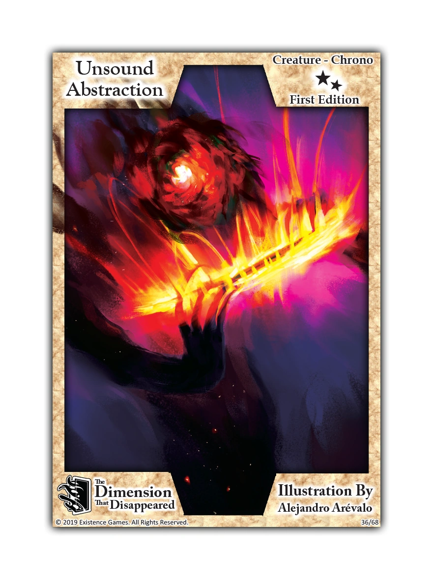 Unsound Abstraction Exodus Trading Card Game Wiki Fandom