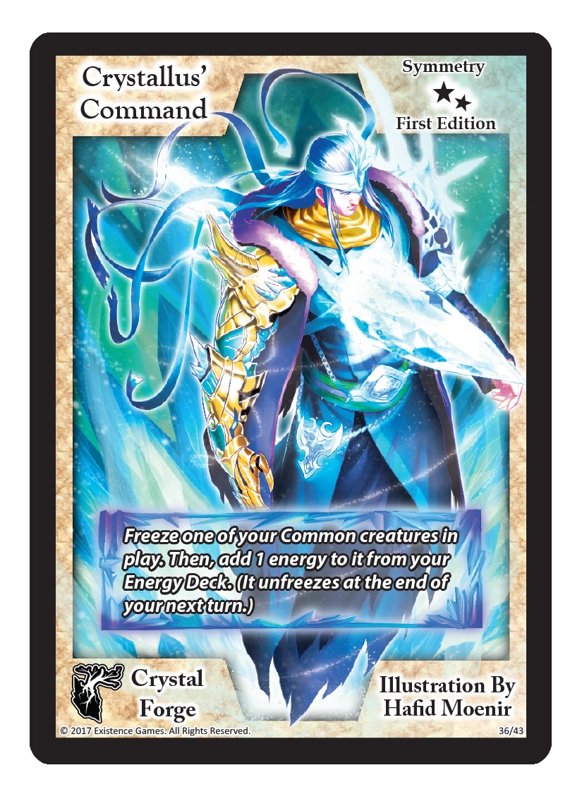 Crystallus' Command Exodus Trading Card Game Wiki Fandom