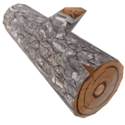 Poplar log