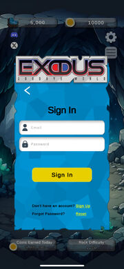 Mobile sign in