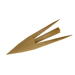 Gold bolt head