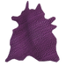 Violet leather