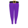 Purple santa legs