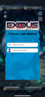 Mobile login options