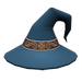 Azure mage hat