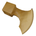 Golden hatchet head