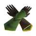 Emerald lumina gauntlets