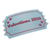 Ticket valentines 2023