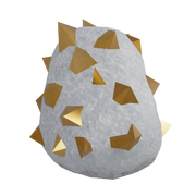 Golden rock