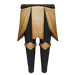 Gold platelegs