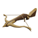 Gold crossbow