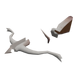 Titanium crossbow parts